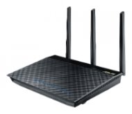ASUS RT-AC66U rev B1 // роутер 802.11b/g/n/ac, до 450 + 1300Мбит/c, 2,4 + 5 гГц, 3 антенны, USB, GBT LAN ; 90IG0300-BM3100 , 